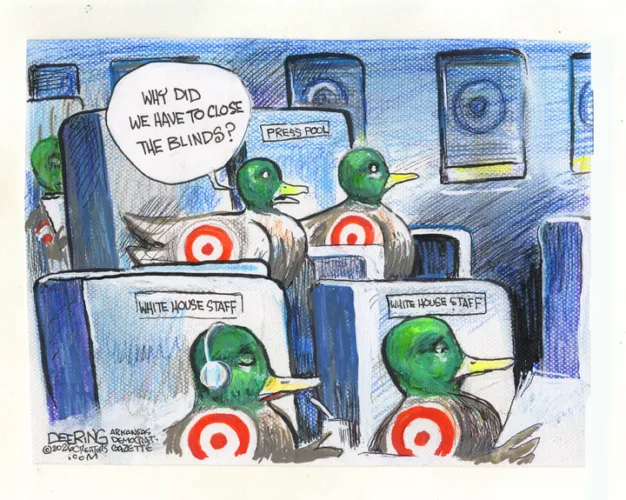 Editorial cartoon for Aug. 14, 2026